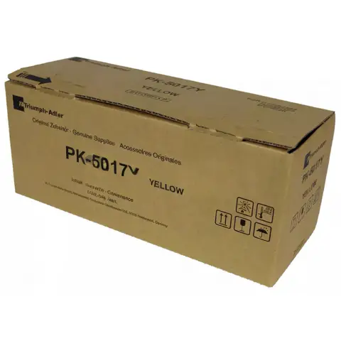 Triumph-Adler PK-5017Y - Toner żółty do Triumph-Adler P-C3062, Triumph-Adler P-C3066